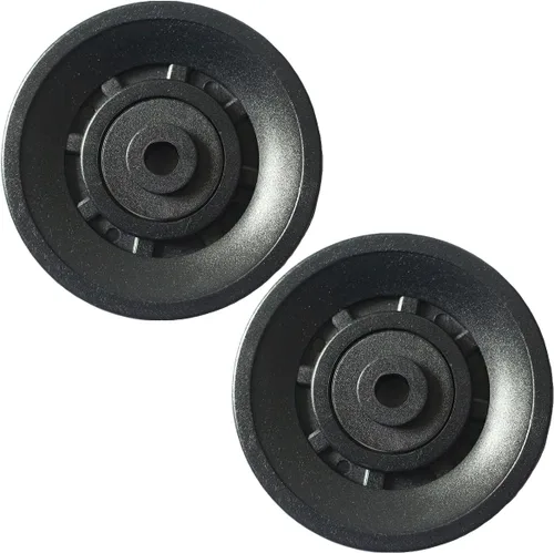 Miniatura 2 de Paquete de 2 poleas para equipos de fitness, sistema de rodamiento universal, rueda de entrenamiento de gimnasio, cable de rodamiento de nailon