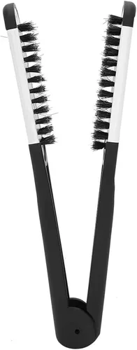 Miniatura 4 de Peine Alisador De Cabello Cepillo Doble Cara Para Planchar Palo Plastico El Pelo Alisador De Cabello Pinzas V Peine Plancha Profesional En Forma C