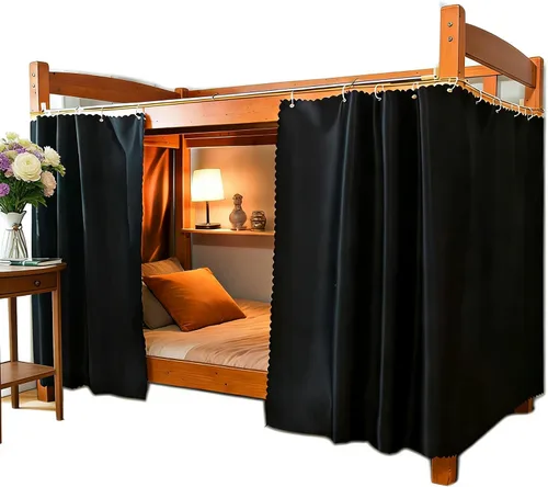 Redes para literas para dormitorio, hogar, cortinas de cama, toldo de cama, cortina opaca para sombreado, transpirable, para hombres y mujeres