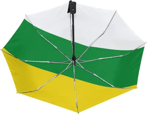 Miniatura 3 de Olsztyn - Paraguas plegable con revestimiento de pegamento y cierre automático portátil compacto unisex resistente al viento
