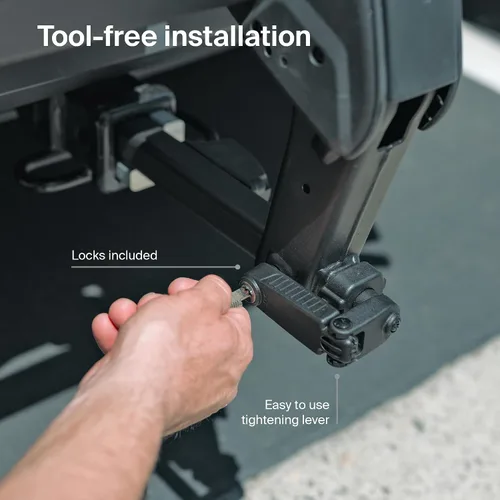 Miniatura 8 de Thule Outpace 2 Portabicicletas - Soporte de bicicleta compacto y ligero - Diseño plegable - Se adapta a la mayoría de estilos de bicicletas