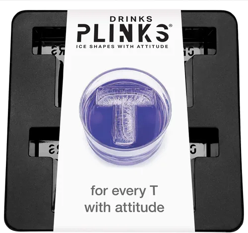 Miniatura 31 de DrinksPlinks Bandeja de Cubitos de Hielo con Letra H - Molde de Cubitos de Hielo de Silicona Personalizado para Whisky – Bandeja Grande