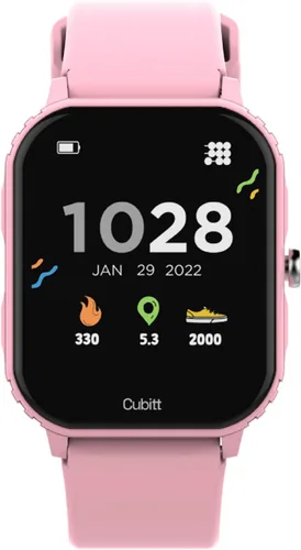 Miniatura 11 de Cubitt Teens - Reloj inteligente con rastreador fitness para adolescentes, con monitor de ritmo cardíaco, presión arterial, oxígeno en sangre, Negro