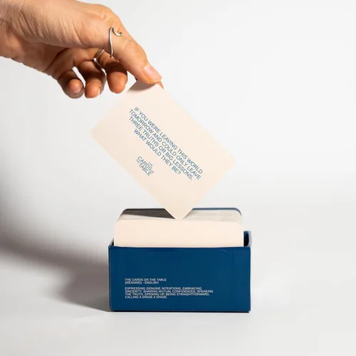 Miniatura 4 de Edición en Inglés - 152 Tarjetas de Conversación de Temas de Mesa para Conexiones Significativas Perfecto para Amigos, Familiares y Parejas