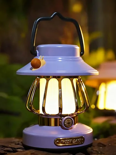 Miniatura 11 de Juego de luces de campamento para niños, linterna recargable y linterna frontal con sensor de movimiento con carga USB-C, luz nocturna regulable