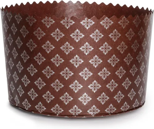Miniatura 9 de Molde Kulich de 25 onzas, molde de papel para pan de Pascua, 12 piezas, formas de pan de Pascua, moldes para hornear de papel panettone, diseño