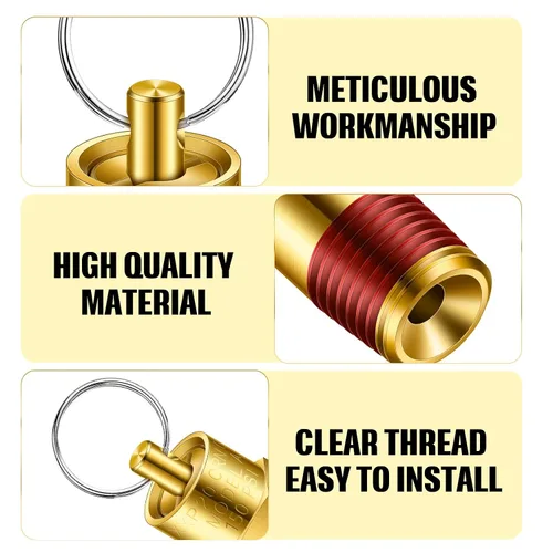 Miniatura 5 de Xuhal 4 Pcs 0-100 PSI Air Pressure Gauge - 1/8'' Male NPT Connection, Lower Side Mount, 1.57 Inch Dial Air Compressor Gauge - Waterproof, Stainless