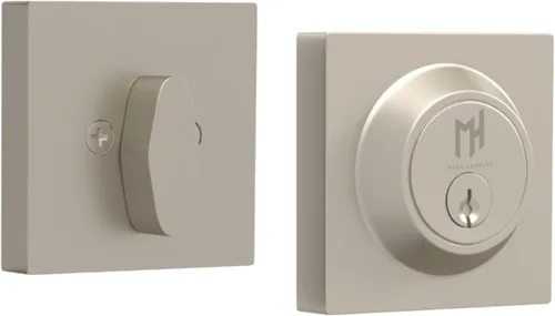 Miniatura 27 de Mega Handles SUANA - Pomo de puerta de privacidad para pasillo, armario y baño, perillas de puerta reversibles de diseño resistente, se adapta a