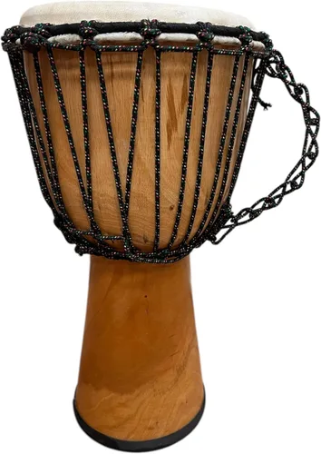 Miniatura 2 de Djembe Principiante Liso, 24" de alto, 9-10.5" Cabeza