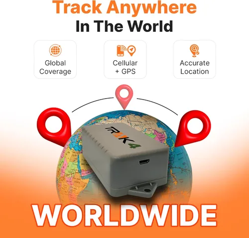 Miniatura 7 de Trak-4 - Rastreador GPS para vehículos, activos, equipos. Batería de larga duración, resistente al agua, seguimiento global. Requiere suscripción