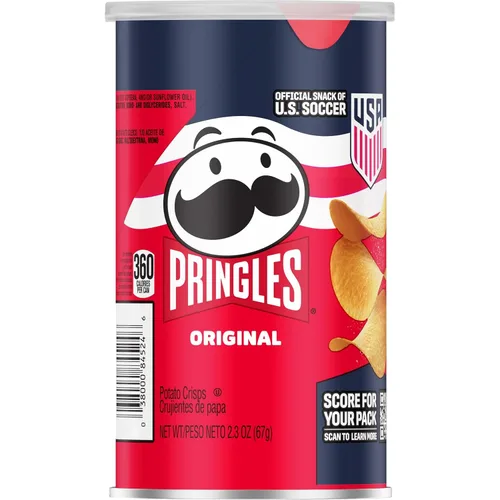 Miniatura 8 de Pringles - Papas fritas crujientes, bocadillos para el almuerzo, bocadillos para la oficina y los niños, listas para llevar, originales (12 latas)