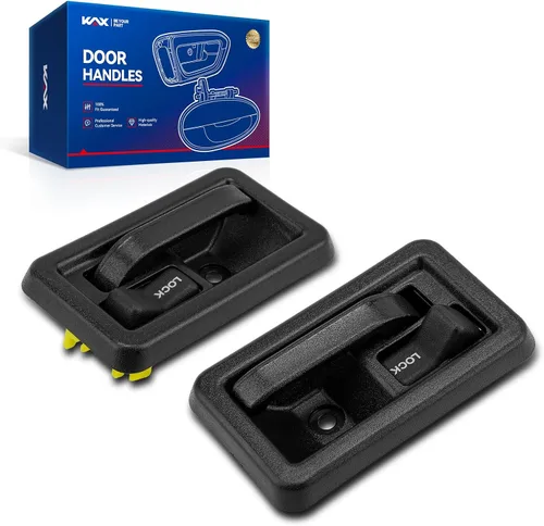 Miniatura 25 de KAX Manija de puerta exterior de ABS para conductor, 4 piezas, compatible con Toyota Tundra 2007-2019; reemplaza
