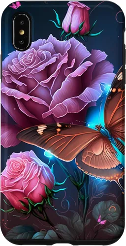 Miniatura 11 de Family Butterfly Rose Flower Firefly PC Case for iPhone 17