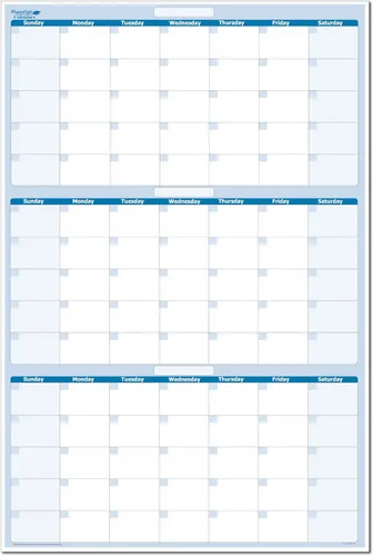 Calendario vertical de 90 días de tareas, objetivos y objetivos borrables de 36 x 24 pulgadas, planificador de pared grande para el hogar, oficina,