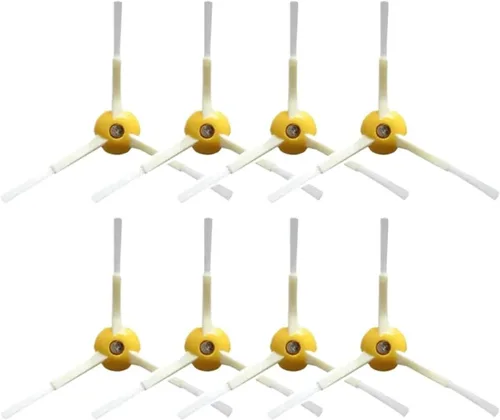 Miniatura 9 de Cepillo lateral de 3 brazos, compatible con Roomba, 500 600 700 800 900 528 530 532 550 560 620 625 630 650 760 770, pieza de aspiradora (2 piezas)