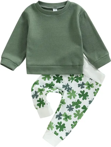 Miniatura 29 de Sasaerucure Infant Toddler Baby Boy Halloween Outfits Long Sleeve Shirts Pumpkin Sweatshirt with Pants 2Pcs Winter Clothes