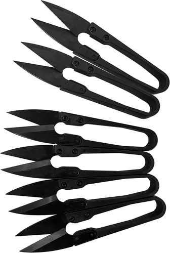 Miniatura 4 de HFS (R) Tijeras de bonsái, podadoras para brotes y hojas, tijeras para recortar plantas, flores, 6