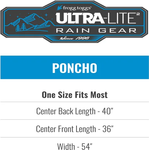 Miniatura 7 de FROGG TOGGS Ultra-lite2 Waterproof Breathable Poncho