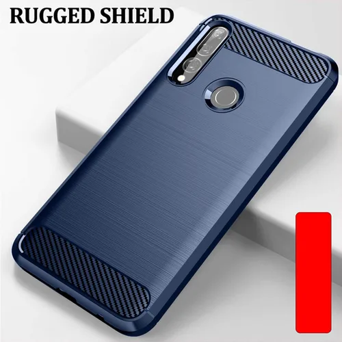 Miniatura 3 de Asuwish Funda de teléfono para Huawei Y9 Prime 2019/Honor 9X/P Smart Z con protector de pantalla de vidrio templado y accesorios de celda de Azul