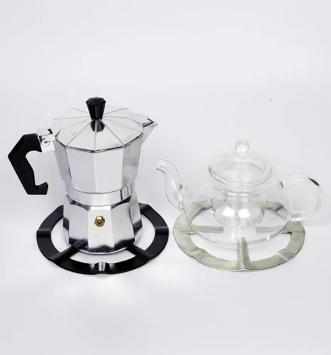 Miniatura 7 de Soporte antideslizante para estufa/soporte para ollas de moka/soporte para cafetera, rejilla de quemador de gas, rejilla de quemador de horno