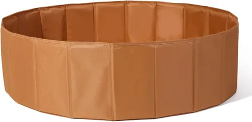 Miniatura 12 de Pozo de pelotas para bebés, bebés, perros, gatos, niños pequeños, tienda de campaña plegable, corralito de juegos con bolsa de almacenamiento, Beige