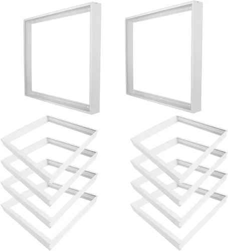 Miniatura 9 de Kit de montaje en superficie de 1 x 4 para panel plano LED, marco de techo de aluminio para 12 x 48 x 3.13 pulgadas, bueno para panel iluminado