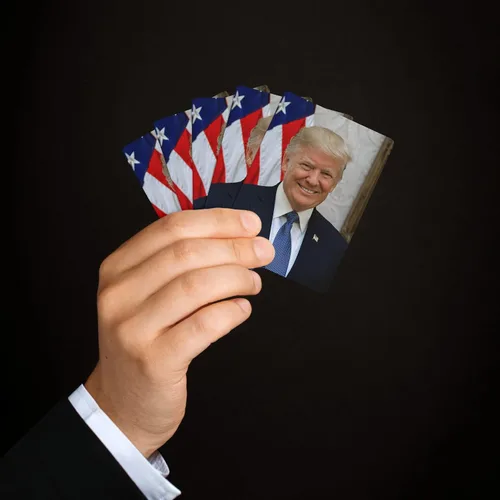 Miniatura 4 de Brian Bula Cartas de juego de Trump divertidas tarjetas de póquer del presidente Trump