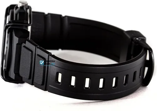 Miniatura 7 de Casio HDA600B-7BV Reloj de cuarzo de resina negra para hombre con esfera blanca, Azul, Reloj analógico, reloj de cuarzo