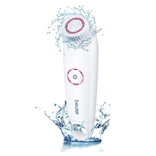 Miniatura 13 de Beurer FC55 - Limpiador corporal eléctrico para exfoliación y masaje, resistente al agua para ducharse, inalámbrico y recargable, cepillo giratorio
