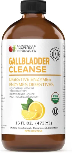 Miniatura 10 de Vesícula Biliar Completa 8oz - Suplemento de Fórmula Líquida Natural Orgánica para Limpieza de Cálculos Biliares, Apoyo y Lodos
