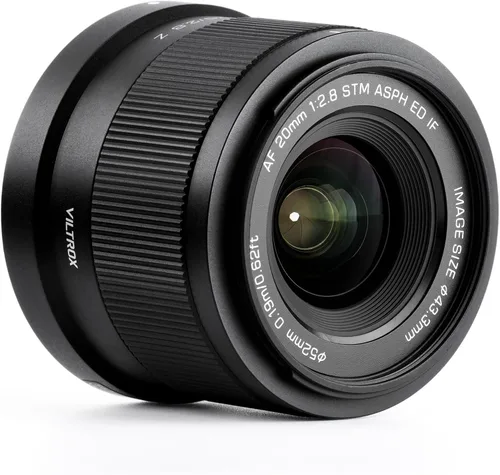 Miniatura 7 de VILTROX 20 mm F2.8 Z-Mount Lente AF Prime de Enfoque Automático Gran Angular de Fotograma Completo para Montura Nikon Z Mount Z8 Z9 Z6 Z7 Z6 II Z7