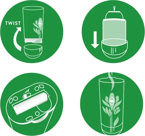 Miniatura 7 de Air Wick Recambio automático de ambientador en aerosol, 1 unidad, agua dulce, neutralización de olores, aceites esenciales (paquete de 2)
