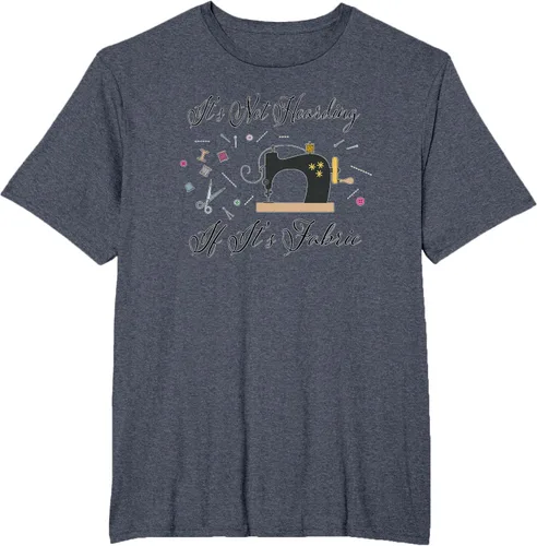 Miniatura 82 de It's Not Hoarding If Its - Camiseta de costura para acolchado, Blanco, S