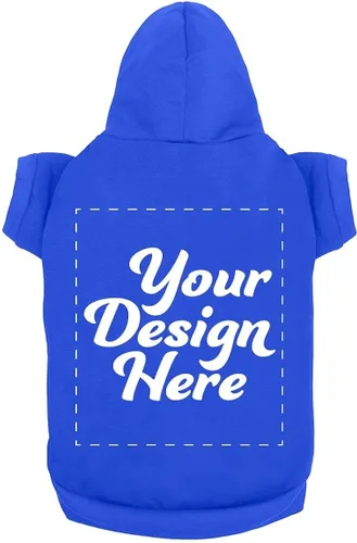 Miniatura 7 de Sudadera personalizada con capucha para perro, sudadera con capucha personalizada para mascotas, texto/imagen, perros pequeños/medianos/grandes