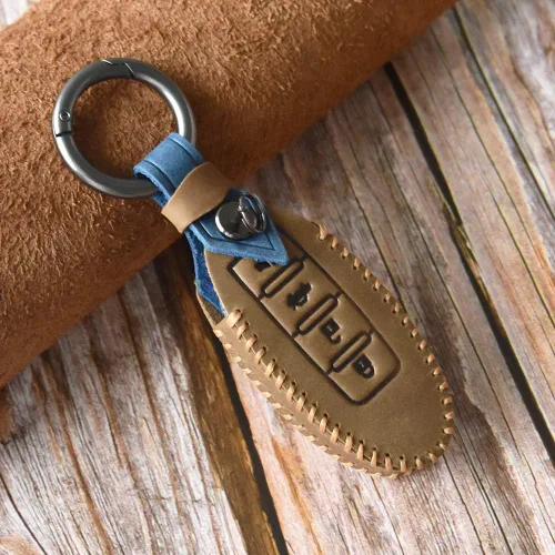Miniatura 9 de SANRILY Funda de llave inteligente de 3 botones para Nissan Armada Rogue Murano 370Z Leaf Juke Quest Pathfinder, funda protectora de llave remota