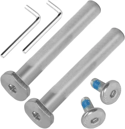 M8 Juego de Tornillos y Pernos Allen de 40-76mm para Masculino y Femenino, Piezas de Patinete para Niños para Patinetes de 2-3-4 Ruedas, Reparación