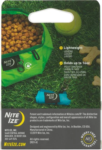 Miniatura 7 de Nite IZE RadDog - Cuenco plegable para perros, cuenco ligero para alimentos y agua
