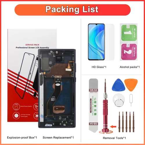 Miniatura 2 de OLED para Samsung Galaxy Note 10 Plus pantalla de reemplazo OLED táctil SM-N975F SM-N975U OLED digitalizador táctil Asamblea+herramientas