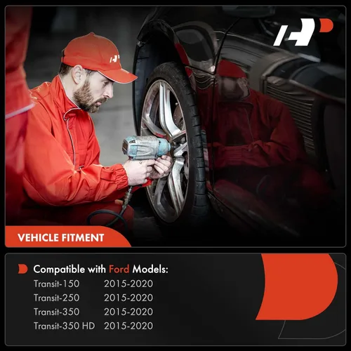 Miniatura 2 de A-Premium Sensor de velocidad de rueda ABS trasera izquierda/derecha compatible con Ford Transit 150 250 350 HD 2015 2016 2017 2018 2019 2020