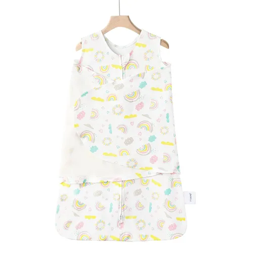 Miniatura 11 de Manta para arrullo para bebé niña y niño, mantas envolventes para recién nacidos, manta envolvente de transición infantil 100% algodón, manta