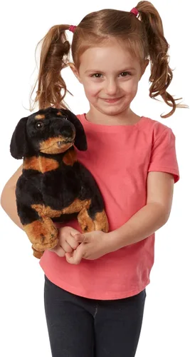 Miniatura 3 de Melissa & Doug Dachshund Gigante - Perro de Peluche Realista Grande