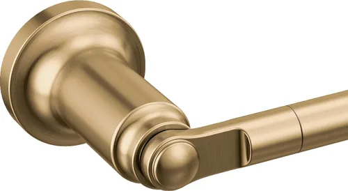 Miniatura 4 de Delta Saylor (1-Paquete) Barra de Toalla de 8'' para Baño, Barra de Toalla de Bronce Champán para Pared de Baño, Soporte de Toalla de Mano, Varilla
