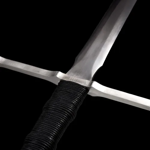 Miniatura 5 de YONG XIN SWORD - Espada, hecha a mano, práctica, acero al carbono 1095, espiga completa, afilada, vaina