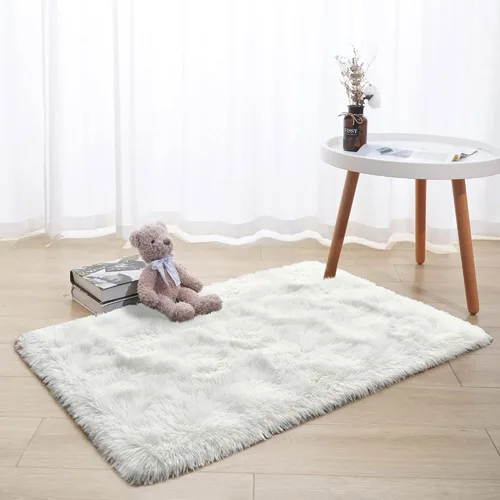 Miniatura 3 de Tepook Alfombra Súper Suave y Esponjosa para Dormitorio, Alfombras Modernas Peludas y Difusas para Niños para Sala de Estar, Alfombra de Felpa