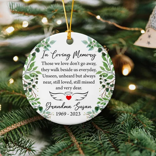 Miniatura 5 de Those We Love Don't Go Away - Adorno de cerámica conmemorativo, regalos de condolencias, regalos de duelo, adorno de recuerdo conmemorativo, Adorno