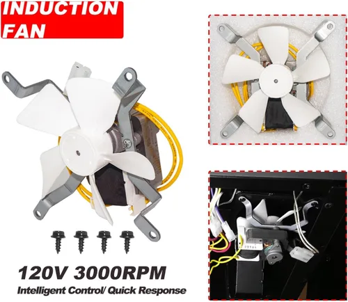 Miniatura 4 de Kit Completo de Actualización para Parrilla - Motor de Barrena 2.0, Ventilador de Inducción, Recipiente de Combustión, Encendedor de Varilla