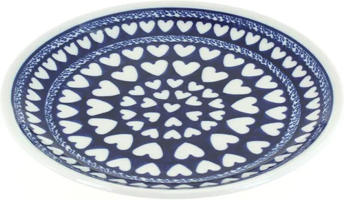 Miniatura 19 de Blue Rose - Plato de postre de ballina azul, 7.5 pulgadas de diámetro, hermoso plato para pasteles, aperitivos o aperitivos