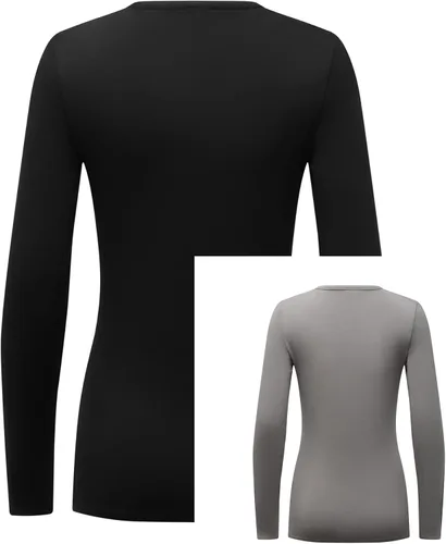Miniatura 5 de Formeet17 Paquete de 2 camisetas de manga larga para mujer