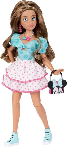 Miniatura 9 de Disney ily 4EVER Muñecas Minnie de 11.5 pulgadas de alto con 13 puntos de articulación, dos trajes completos para mezclar y combinar y anillo