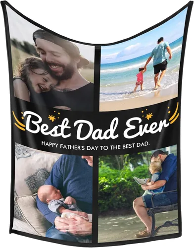 Miniatura 5 de Regalos personalizados para el día del padre, cobijas personalizadas con fotos, cobija personalizada con foto, cobijas con fotos personalizadas
